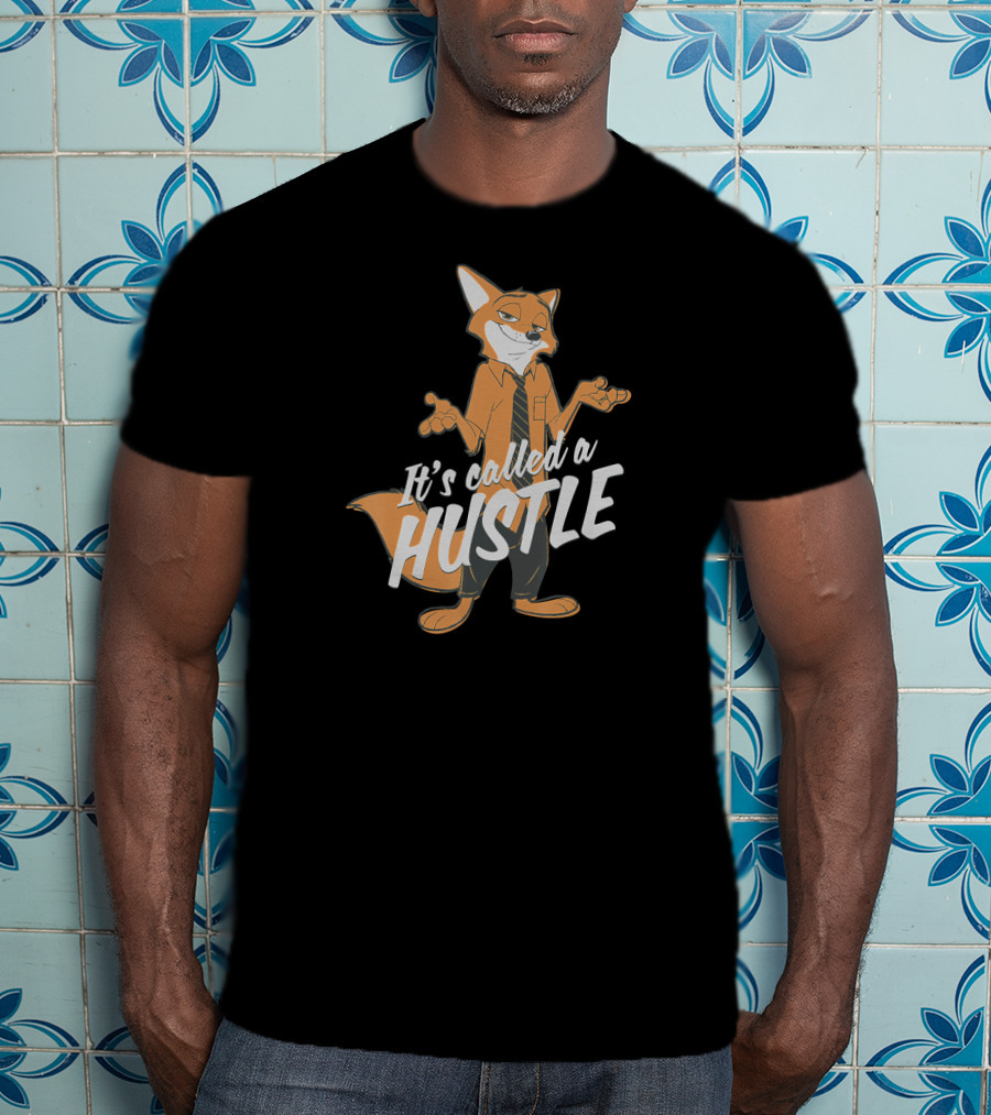 Disney Zootopia Nick Wilde It's Called A Hustle T-Shirt
