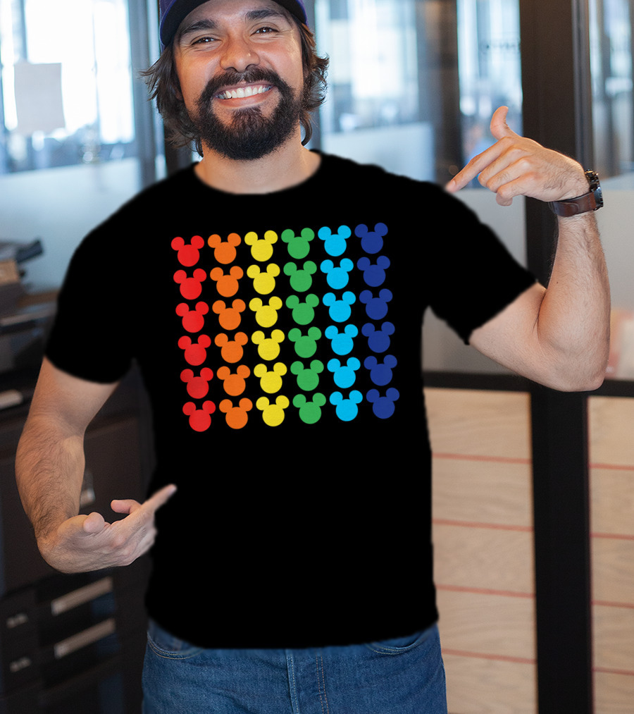 Disney Mickey Mouse Rainbow T-Shirt
