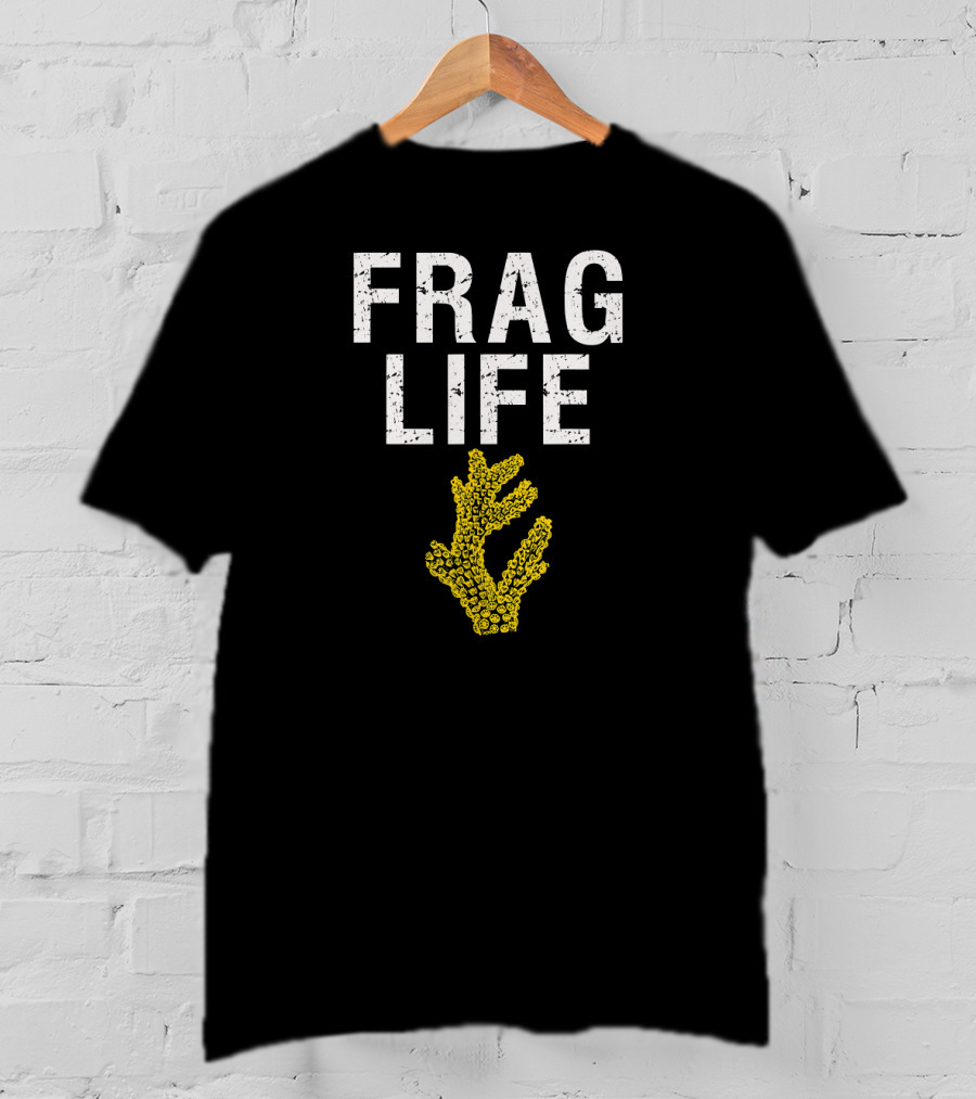 Frag Life Coral Reef Aquarium Fish T-Shirt
