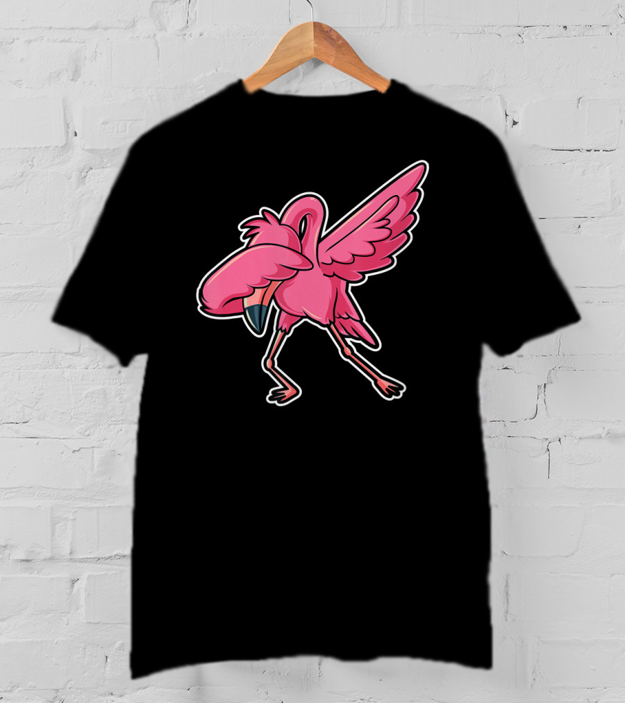 Dabbing Flamingo Dab Iconic Pose T-Shirt