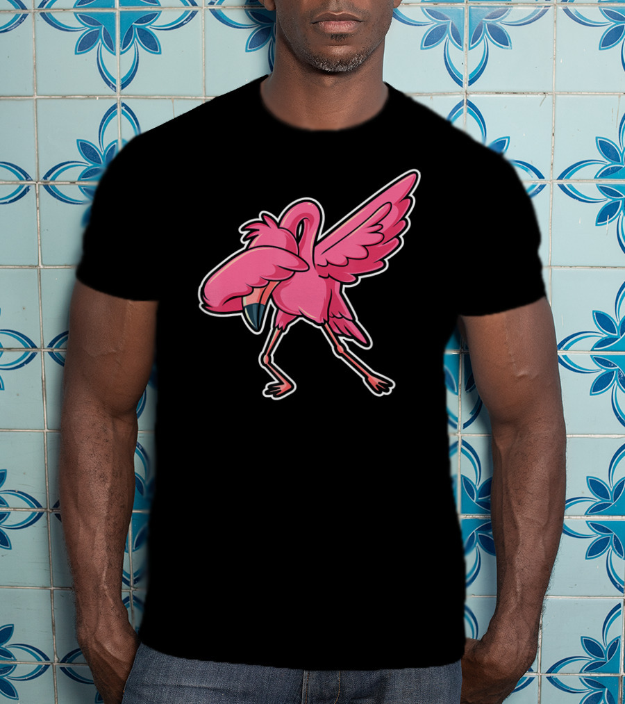 Dabbing Flamingo Dab Iconic Pose T-Shirt