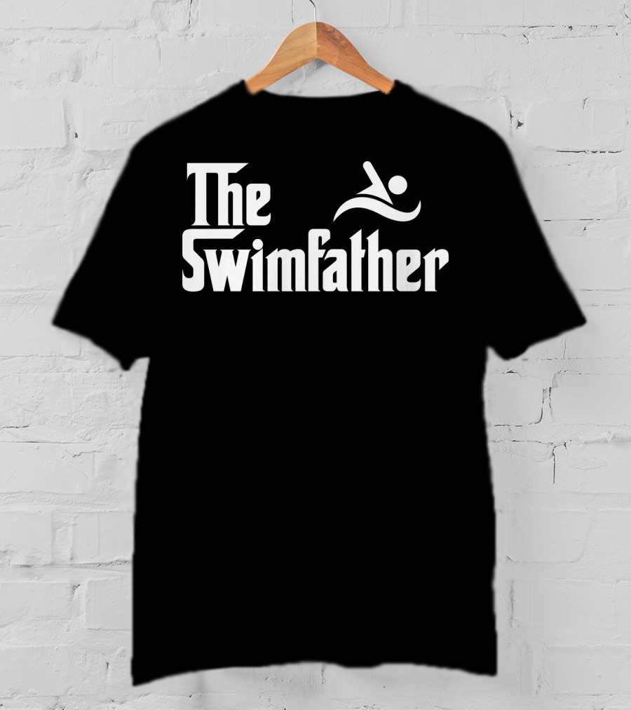 The Swim Father Swimming Swimmer Parody Inspired By Iconic Film T-Shirt