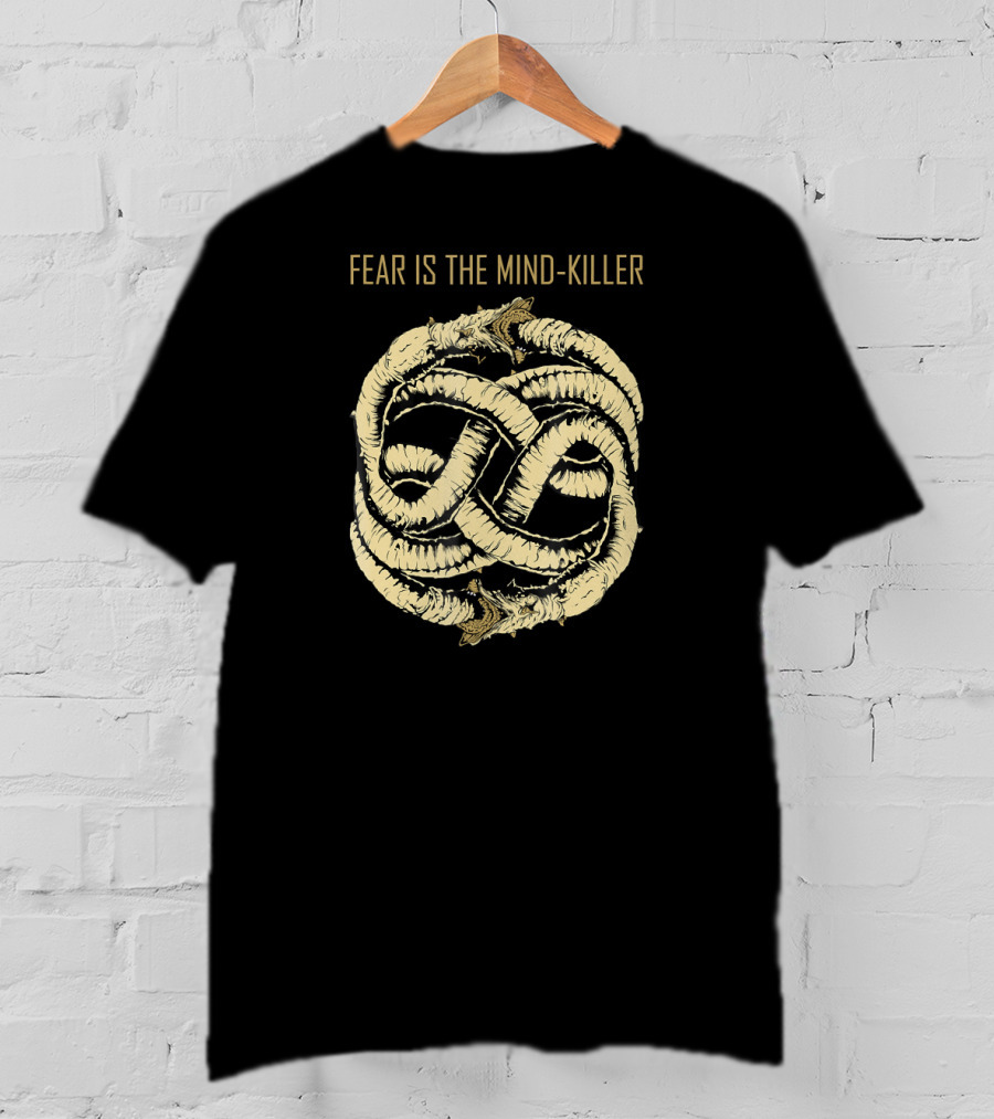 Dune Fear Is The Mind Killer Sandworms T-Shirt