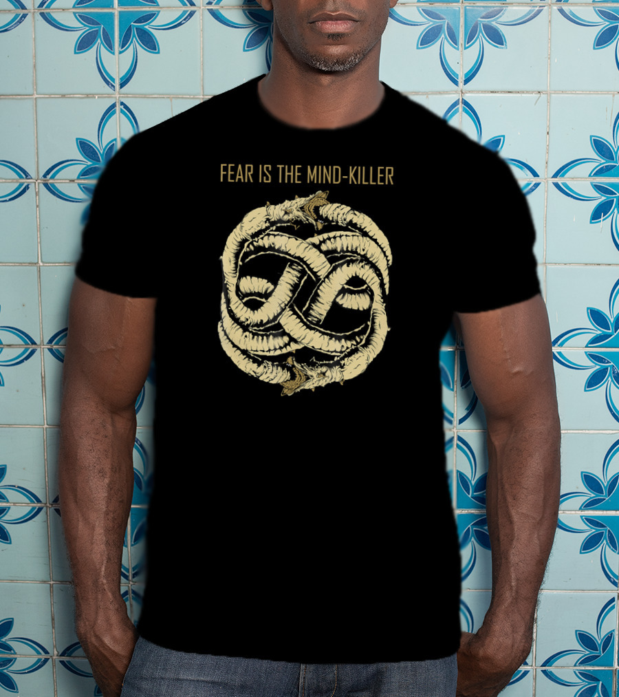 Dune Fear Is The Mind Killer Sandworms T-Shirt