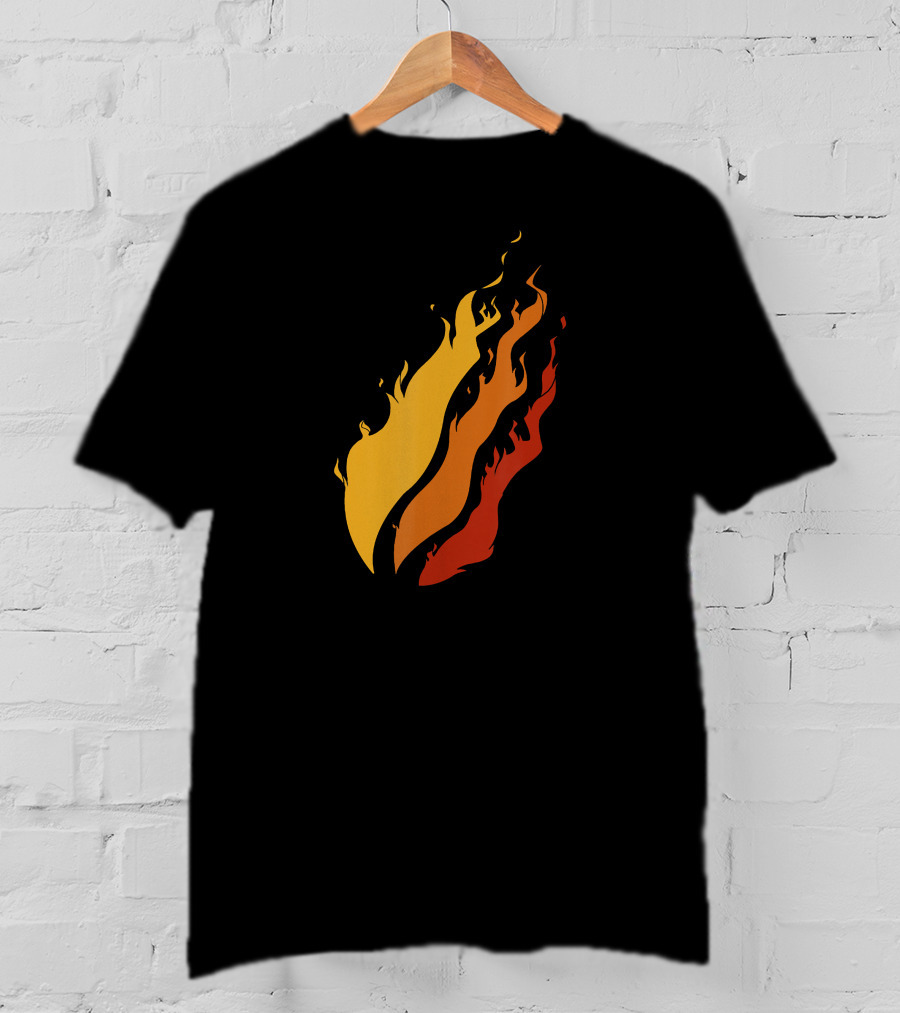 Vintage Fire Nation Flame Gamers T-Shirt