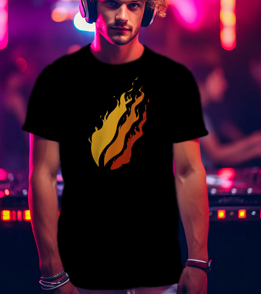 Vintage Fire Nation Flame Gamers T-Shirt