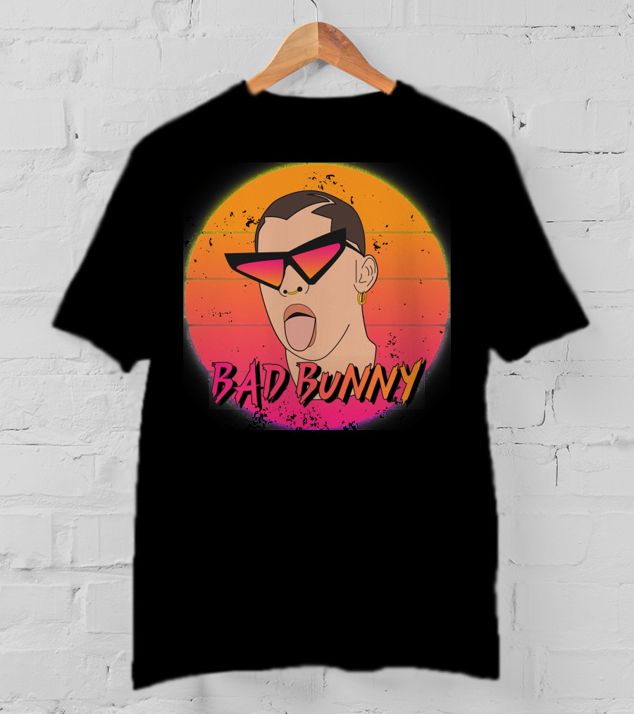 Bad Bunny Vintage Retro Essential Sunset T-Shirt