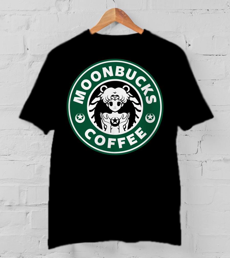 Moonbucks Coffee Sailor Moon Starbucks T-Shirt
