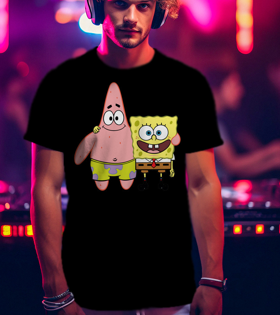 SpongeBob And Patrick Friends Forever T-Shirt
