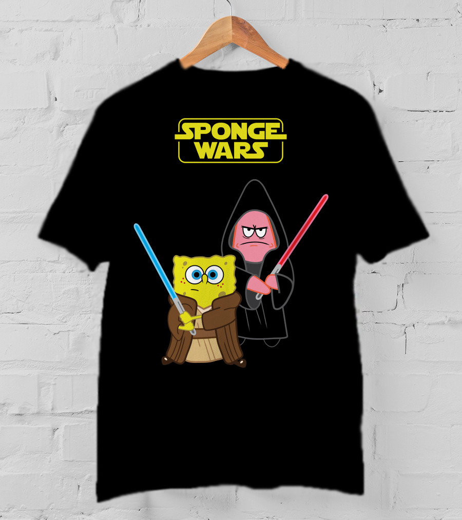 SpongeBob SquarePants Patrick Star Sponge Wars T-Shirt