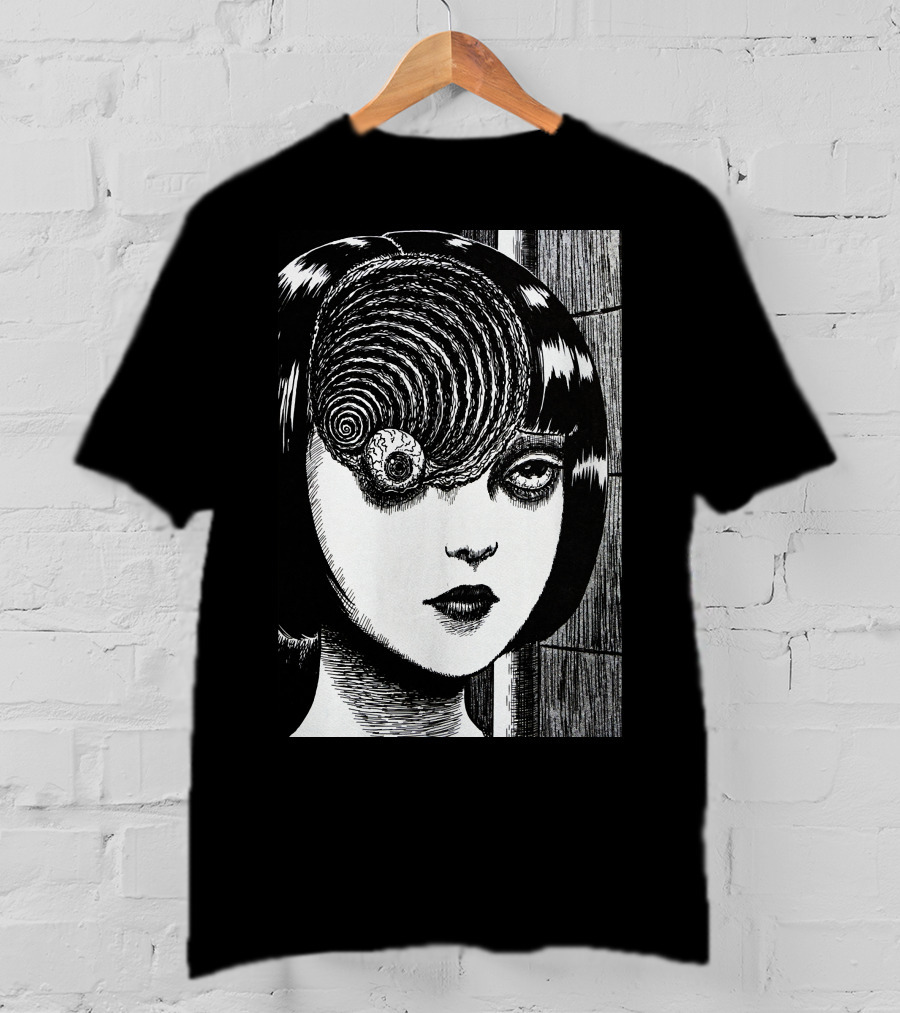 UZUMAKI Junji Ito Spiral Horror Manga T-Shirt