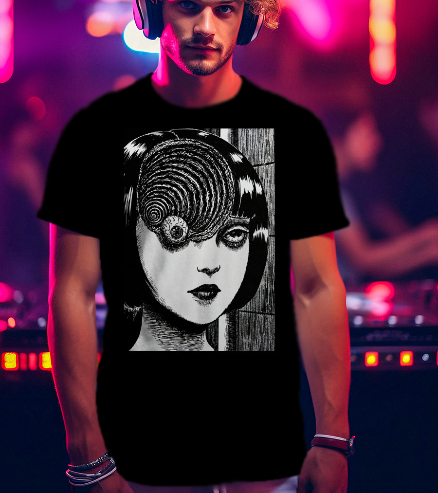 UZUMAKI Junji Ito Spiral Horror Manga T-Shirt