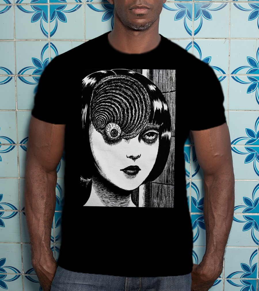 UZUMAKI Junji Ito Spiral Horror Manga T-Shirt