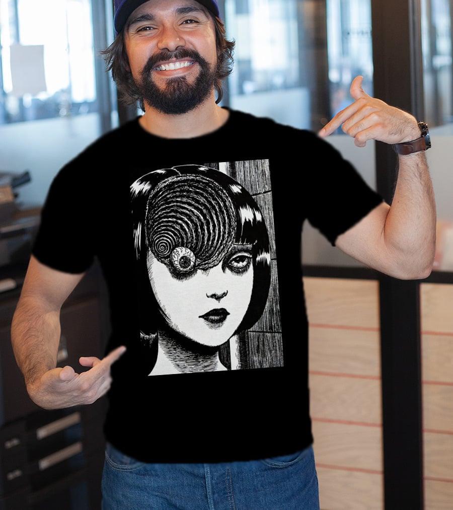 UZUMAKI Junji Ito Spiral Horror Manga T-Shirt