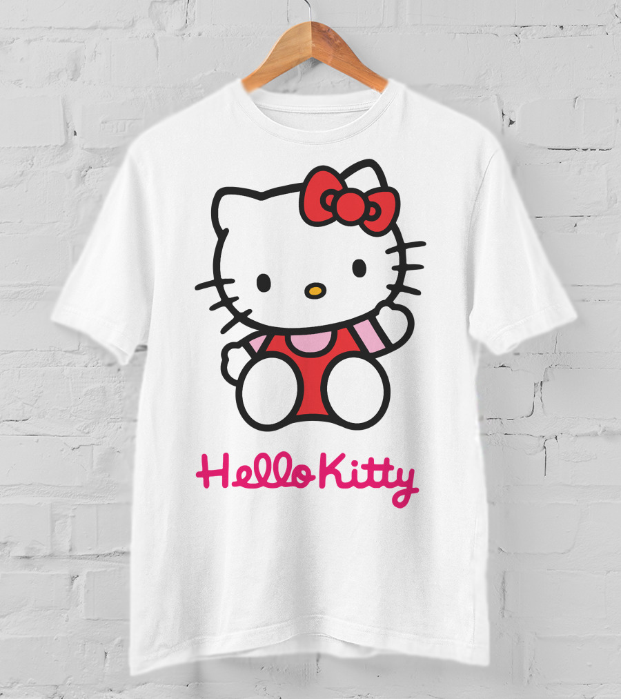 Hello Kitty Cute Bow Character T-Shirt