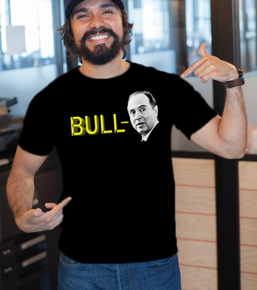 Bull Schiff Political Humor T-Shirt
