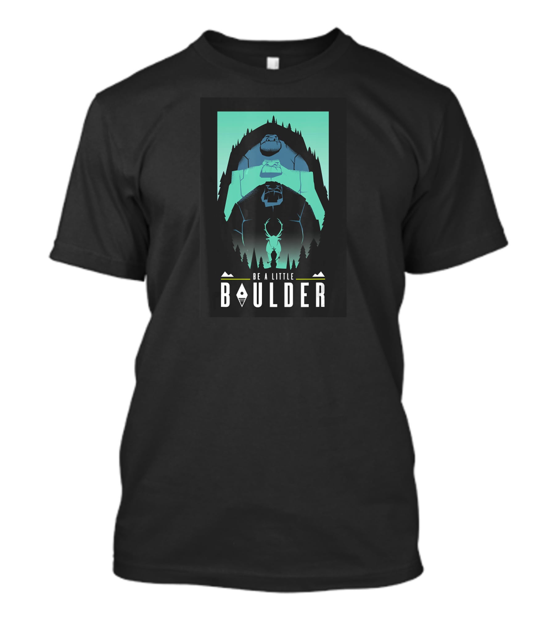 Disney Frozen 2 Earth Giant Be A Little Boulder T-Shirt