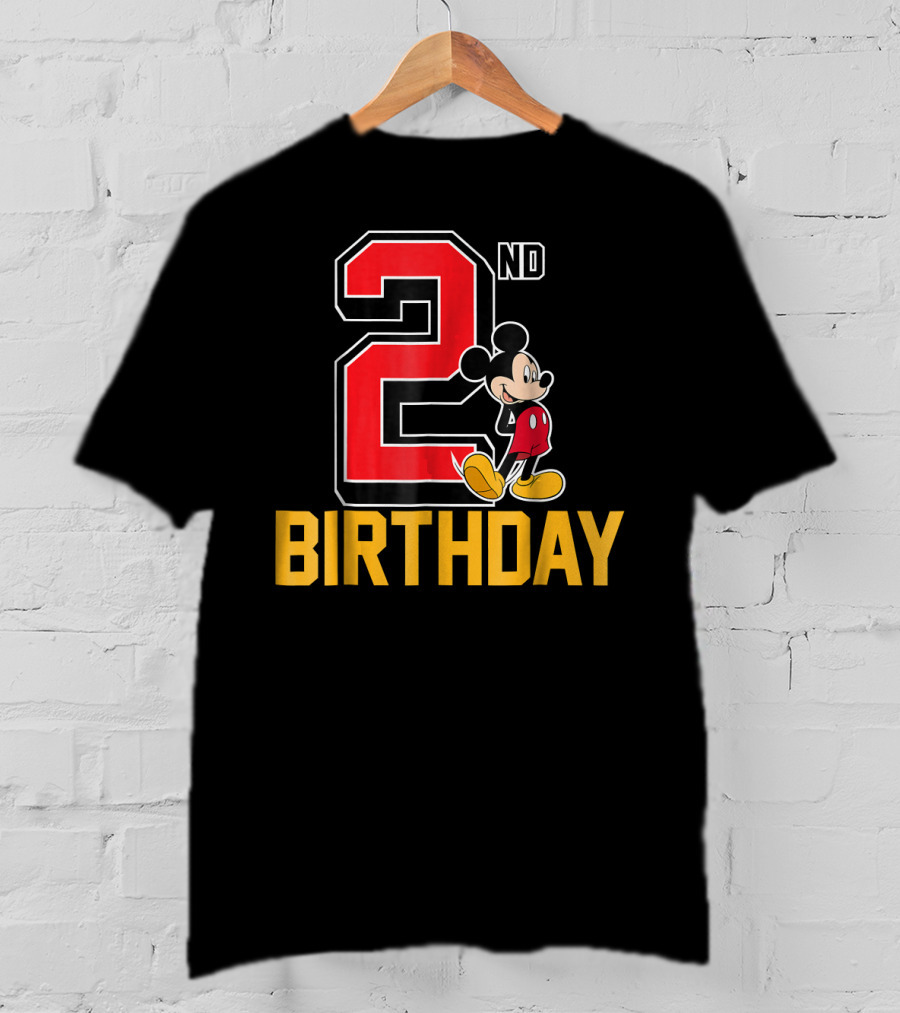 Disney Mickey Mouse 2nd Birthday T-Shirt
