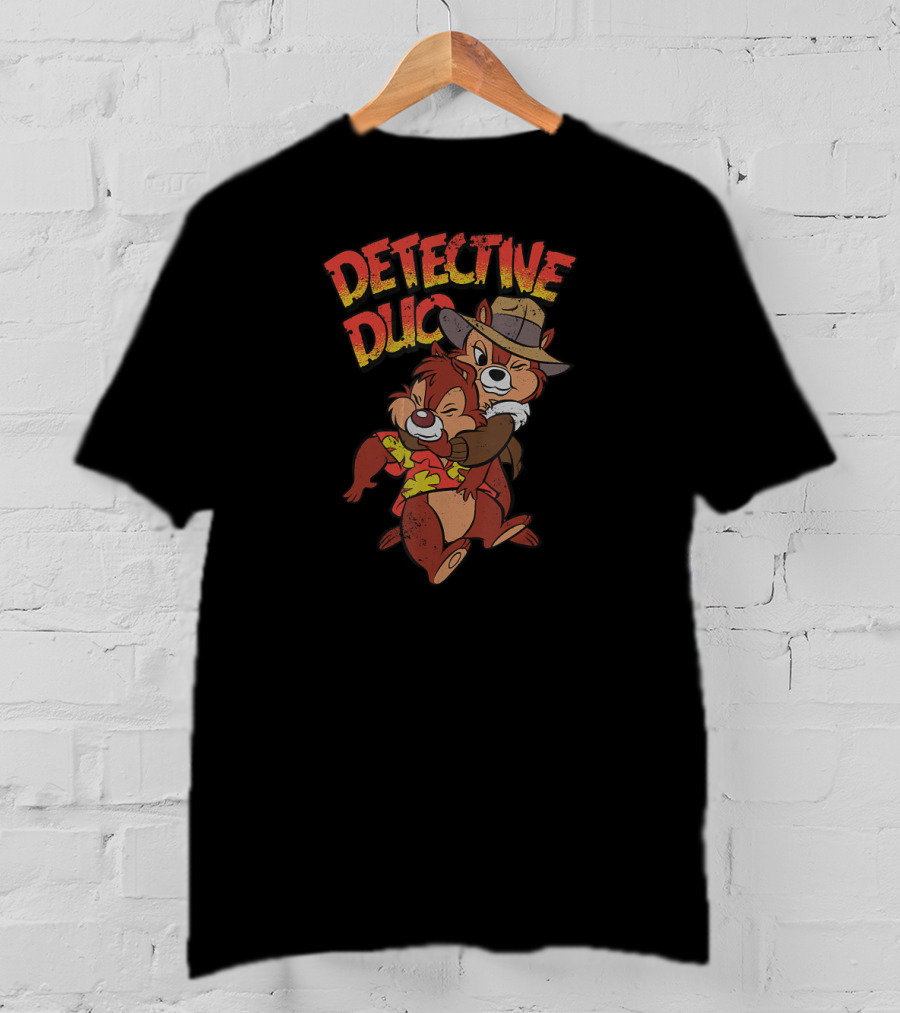 Detective Duo Disney Chip N' Dale Rescue Rangers T-Shirt