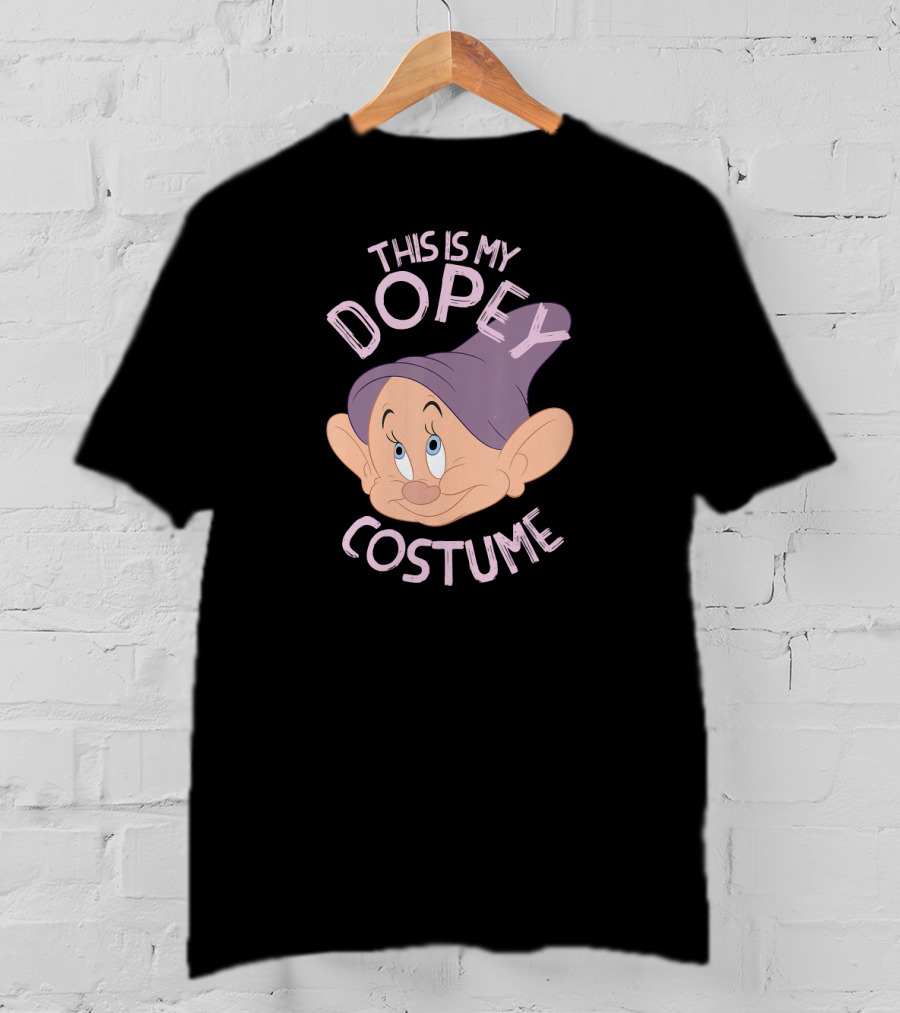 Snow White Disney This Is My Dopey Costume T-Shirt