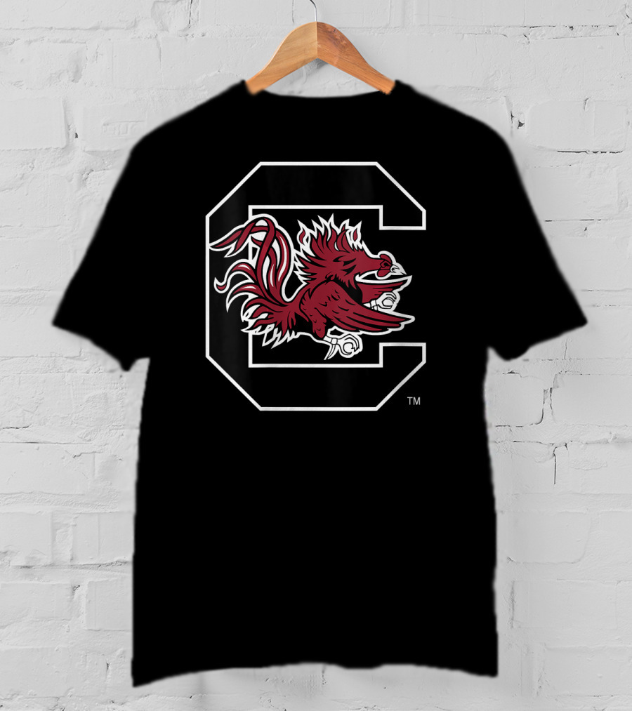 University Of South Carolina Gamecocks NCAA Logo C Emblem T-Shirt