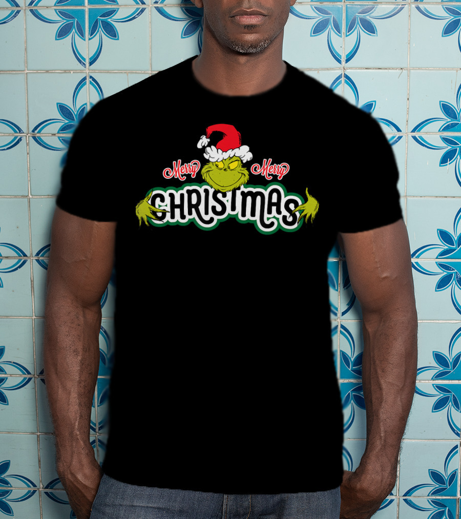 Merry Merry Grinch Christmas T-Shirt