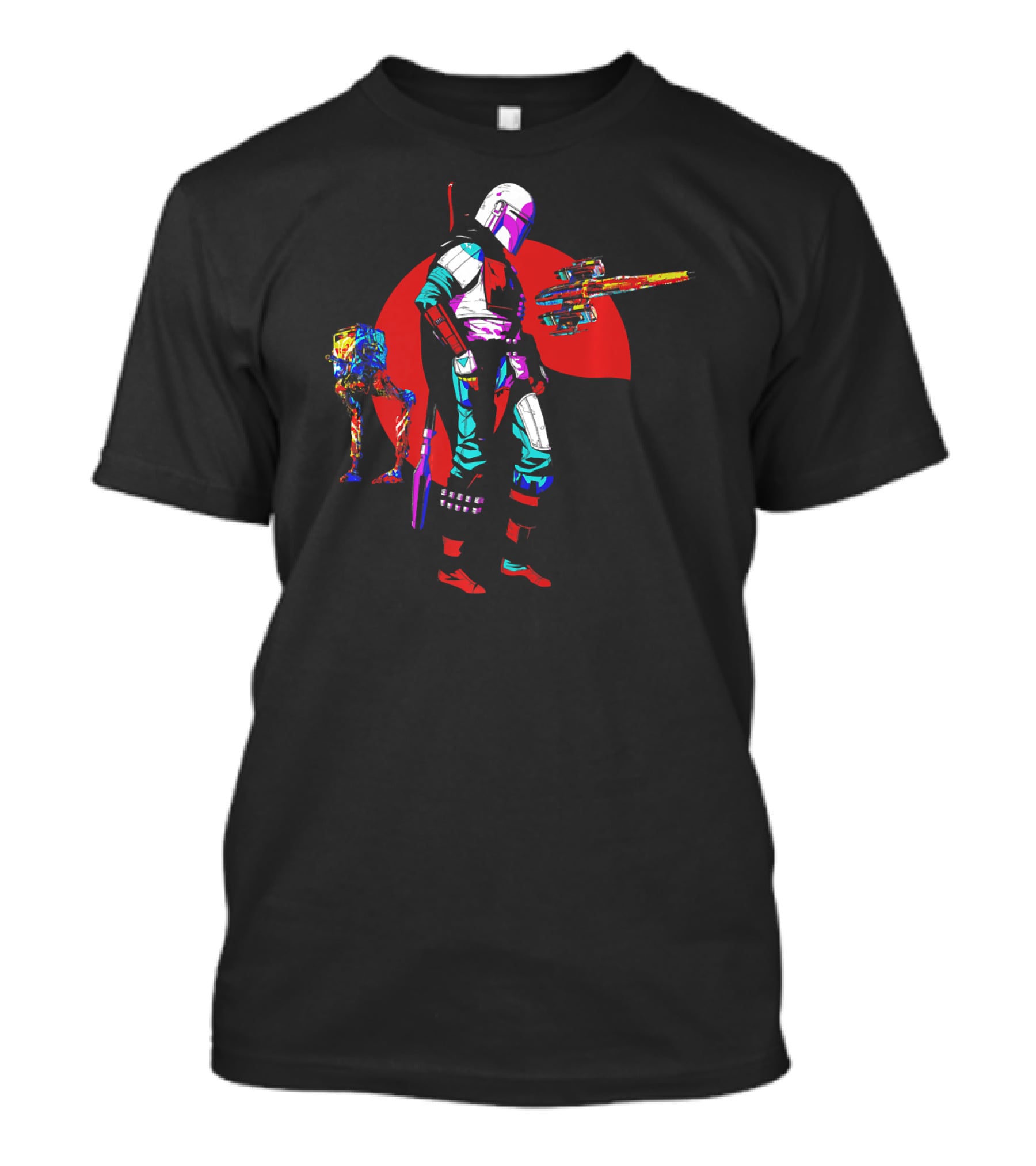 Star Wars The Mandalorian AT-ST Walker Fighter Pilot T-Shirt