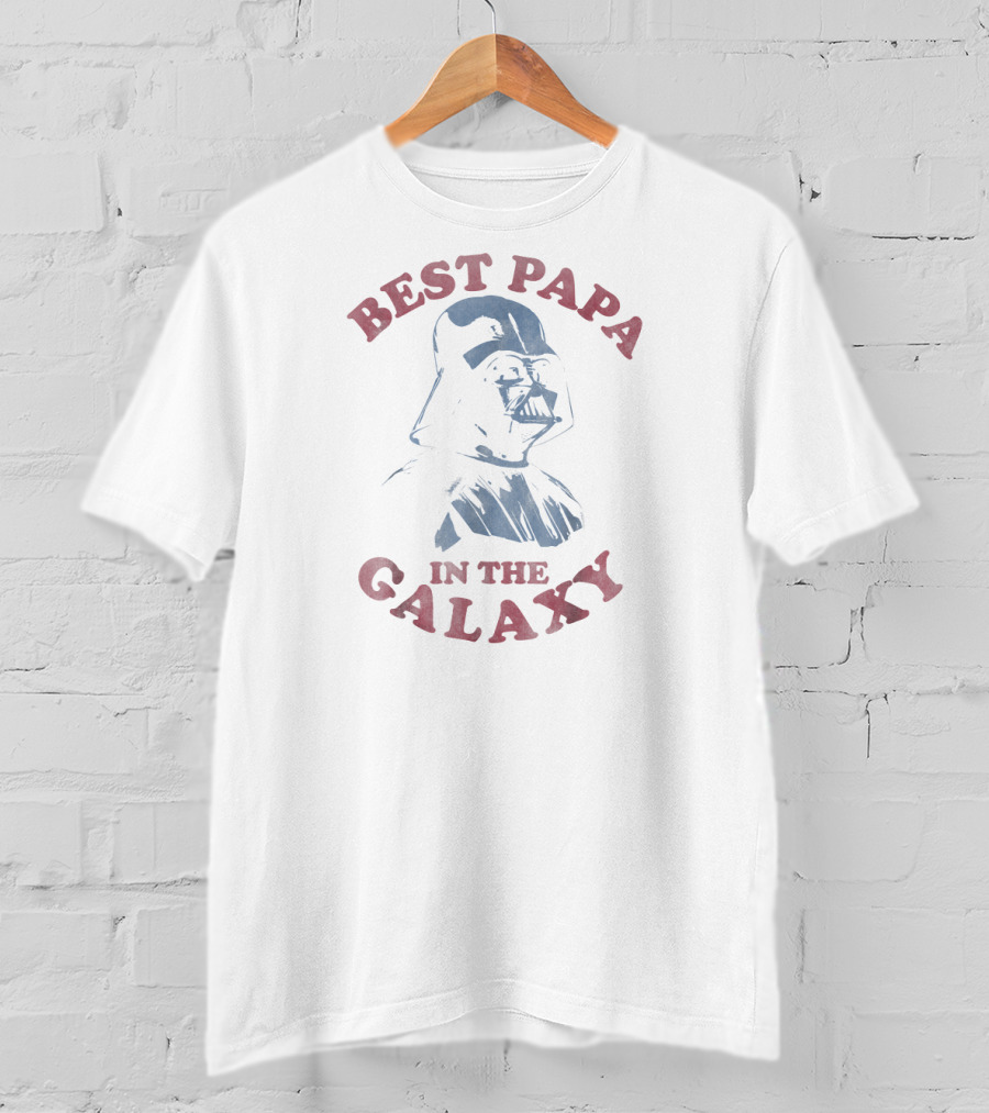 Star Wars Darth Vader Best Papa In The Galaxy T-Shirt