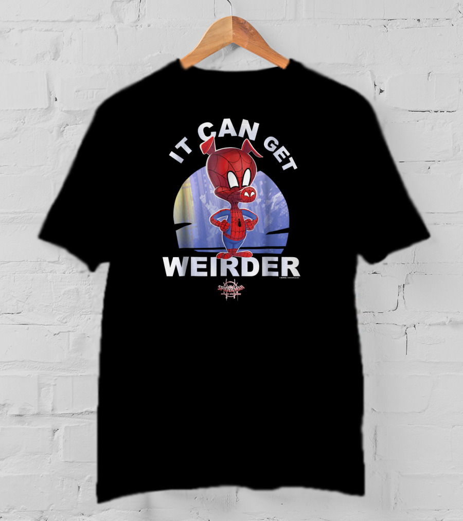 Spider Ham It Can Get Weirder Marvel Spider Man Spiderverse T-Shirt