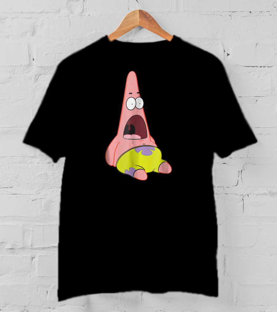SpongeBob SquarePants Patrick Star Surprise Reaction T-Shirt