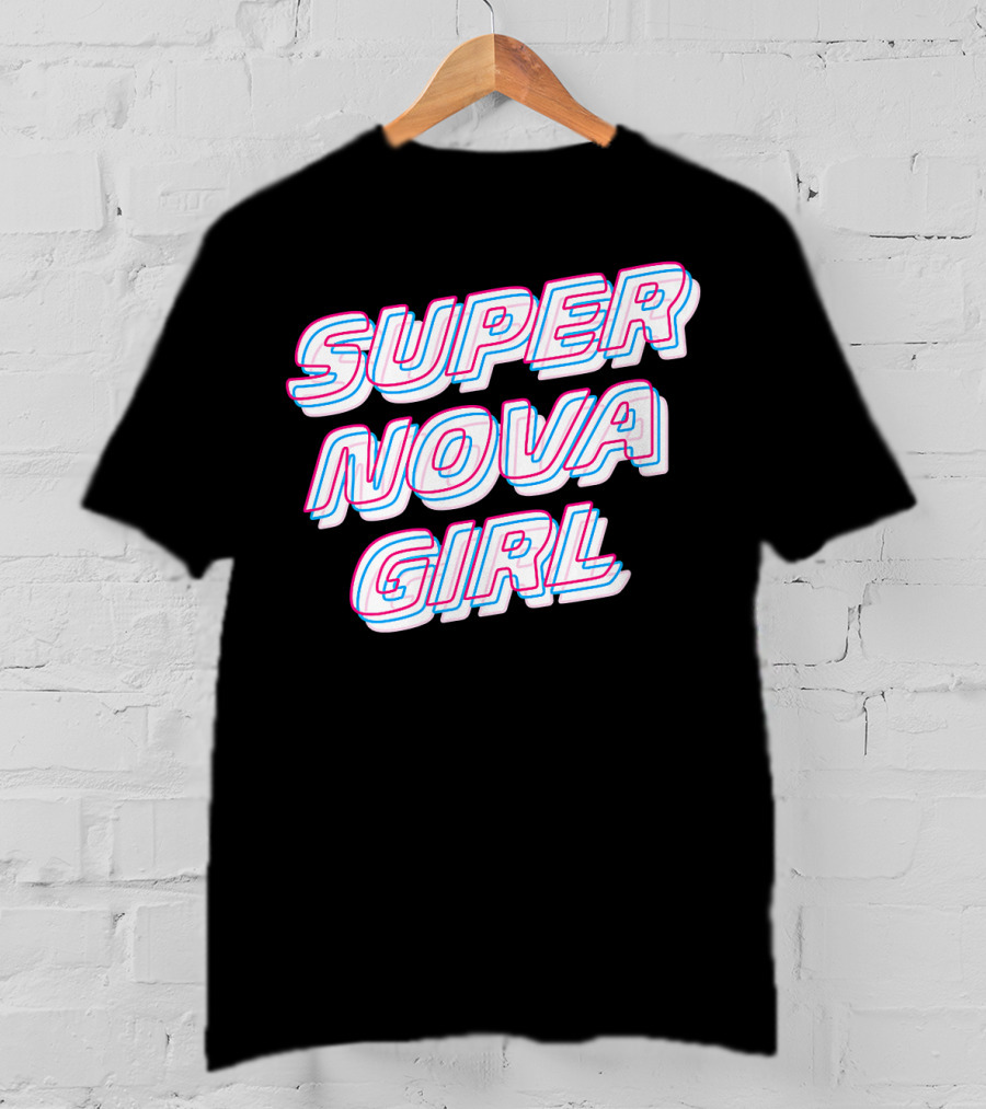 Disney Channel Zenon Supernova Girl Retro Aesthetic Typography T-Shirt