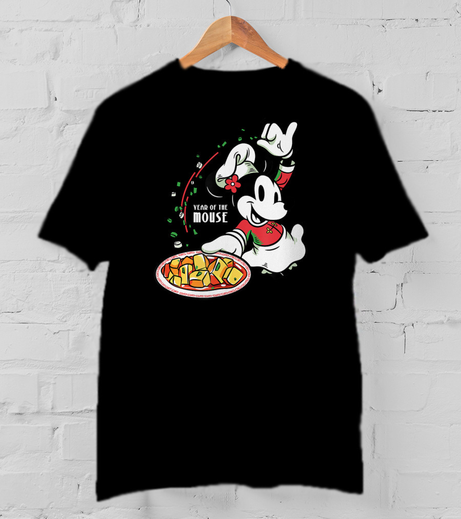 Minnie Mouse Chef Minnie Year Of The Mouse Chinese New Year Year Of The Mouse T-Shirt