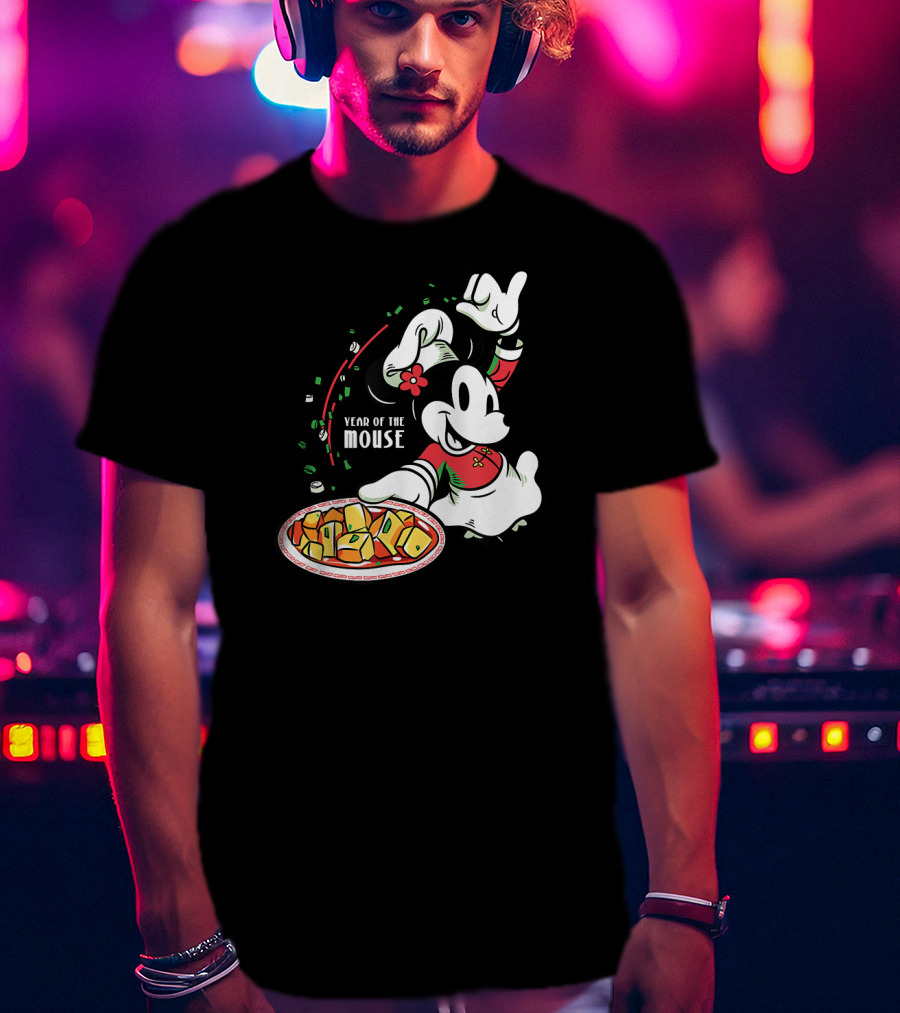 Minnie Mouse Chef Minnie Year Of The Mouse Chinese New Year Year Of The Mouse T-Shirt