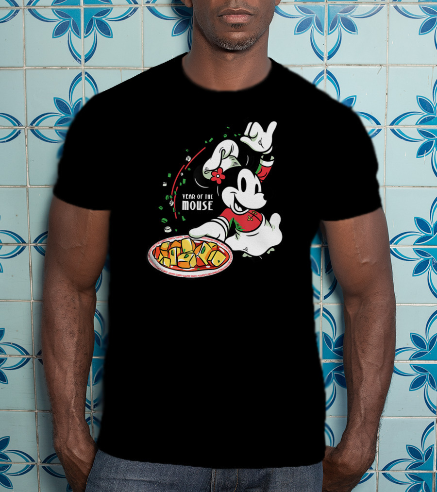 Minnie Mouse Chef Minnie Year Of The Mouse Chinese New Year Year Of The Mouse T-Shirt
