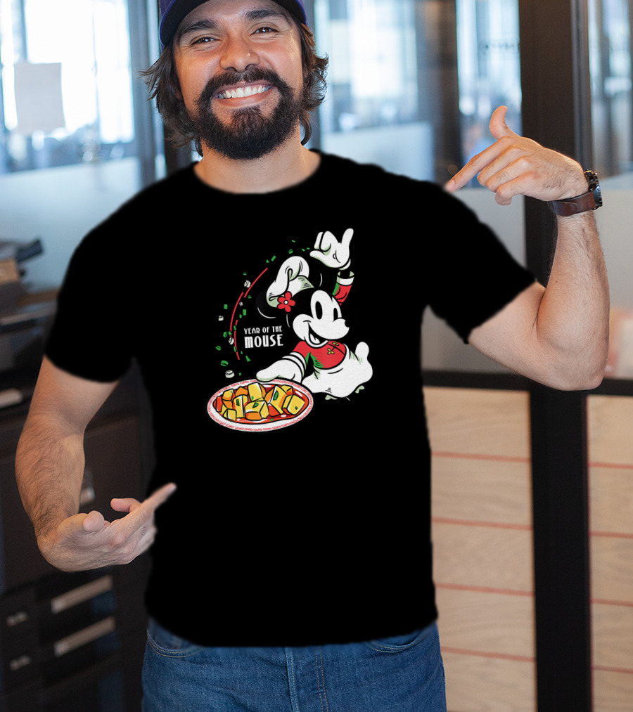 Minnie Mouse Chef Minnie Year Of The Mouse Chinese New Year Year Of The Mouse T-Shirt