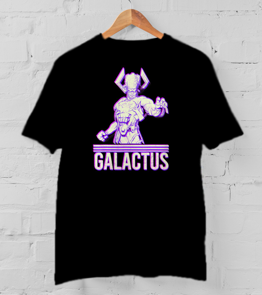 Marvel Galactus 3D Purple Cosmic Entity T-Shirt