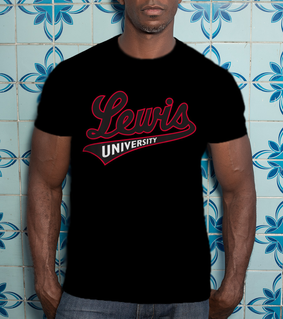 NCAA Lewis University Flyers Script T-Shirt