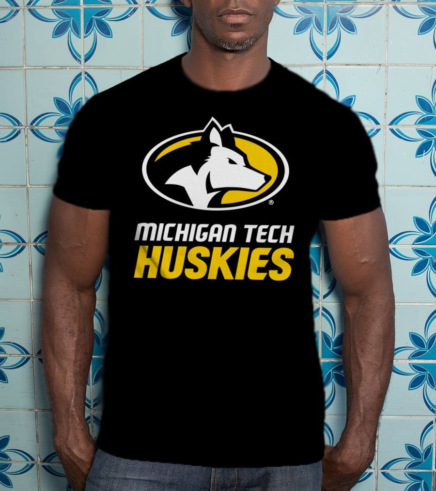 Michigan Tech Huskies NCAA Michigan Technological University T-Shirt