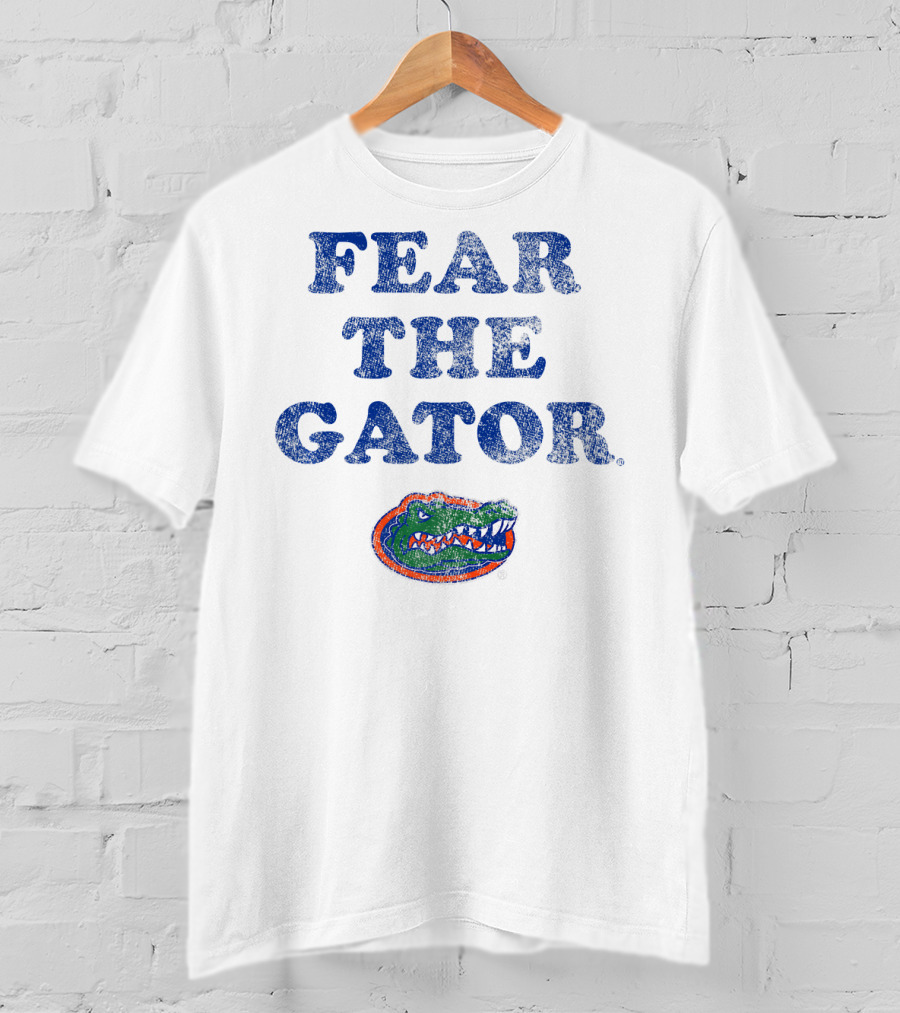NCAA University Of Florida Fear The Gator T-Shirt