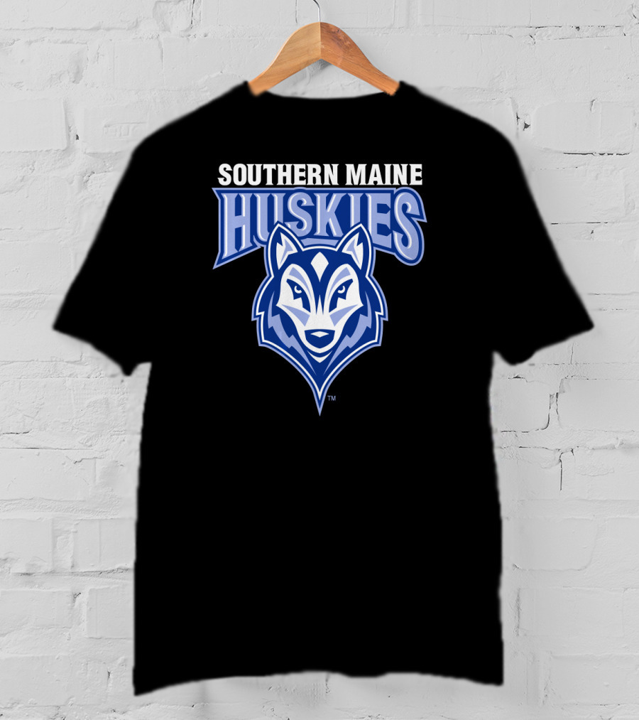 Southern Maine Huskies Logo NCAA University T-Shirt