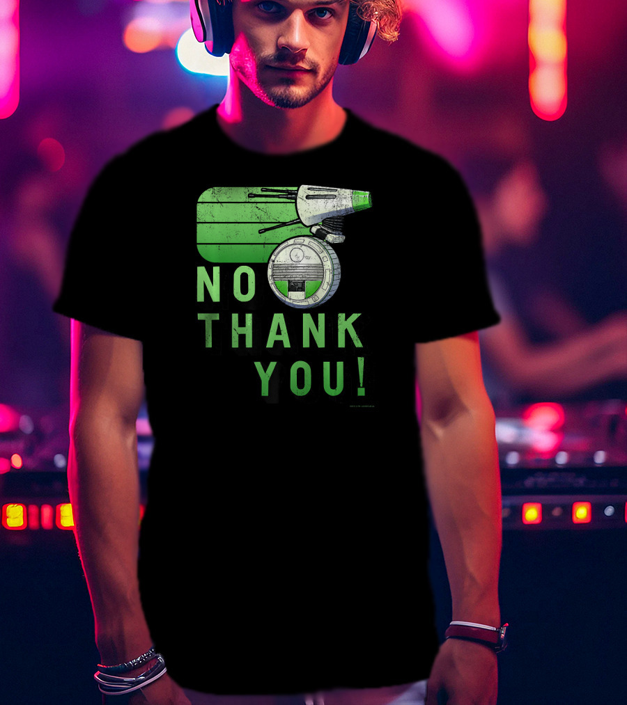 Star Wars The Rise Of Skywalker D O No Thank You Droid T-Shirt