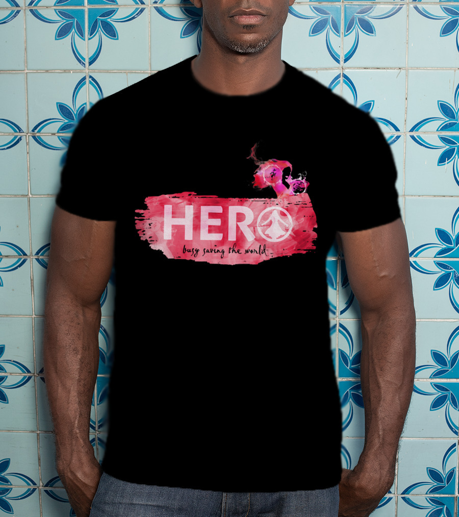 Scarlet Witch Hero Busy Saving The World Marvel T-Shirt