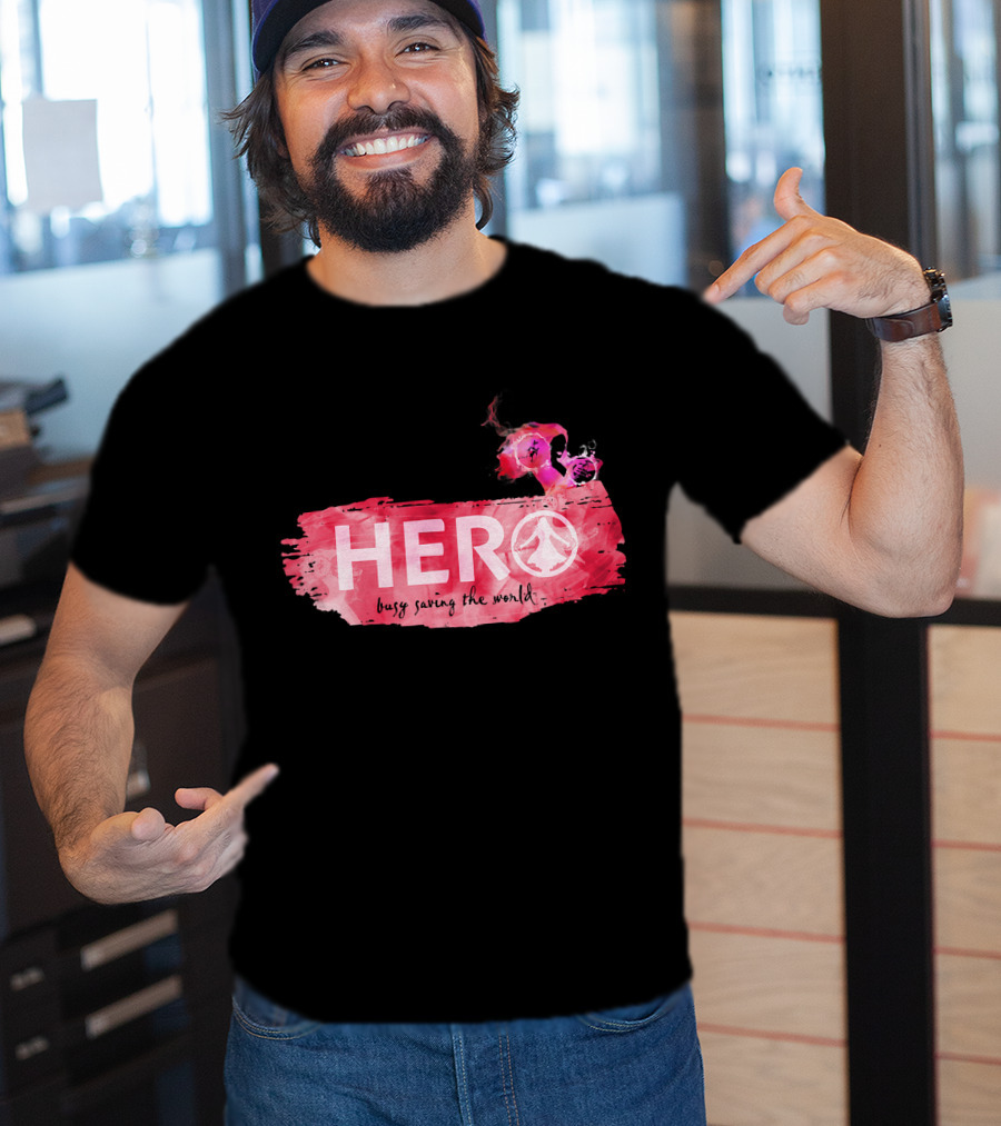 Scarlet Witch Hero Busy Saving The World Marvel T-Shirt