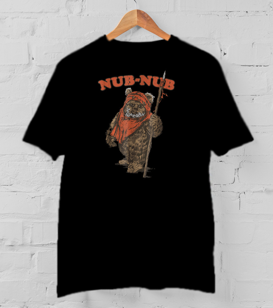 Nub Nub Ewok Vintage Star Wars Camp T-Shirt