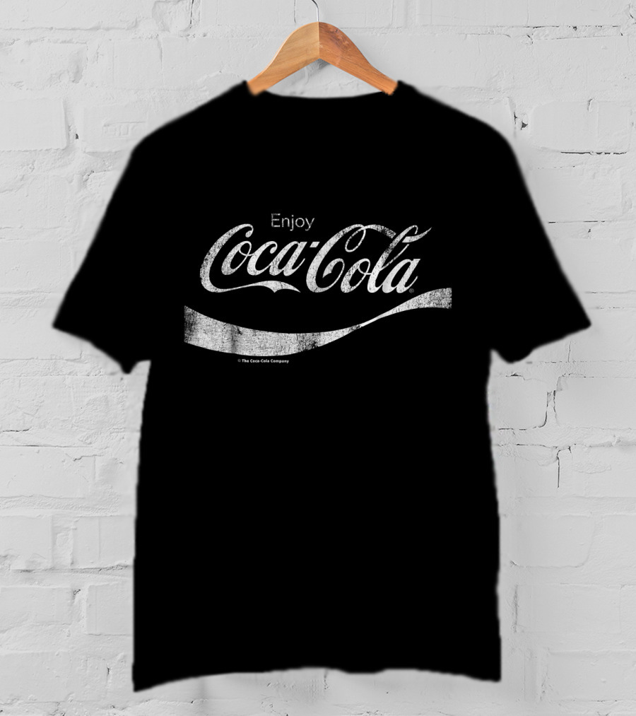Enjoy Coca Cola The Coca Cola Company Vintage White T-Shirt