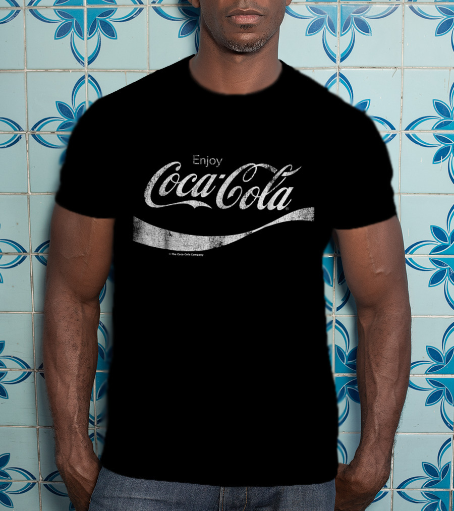 Enjoy Coca Cola The Coca Cola Company Vintage White T-Shirt