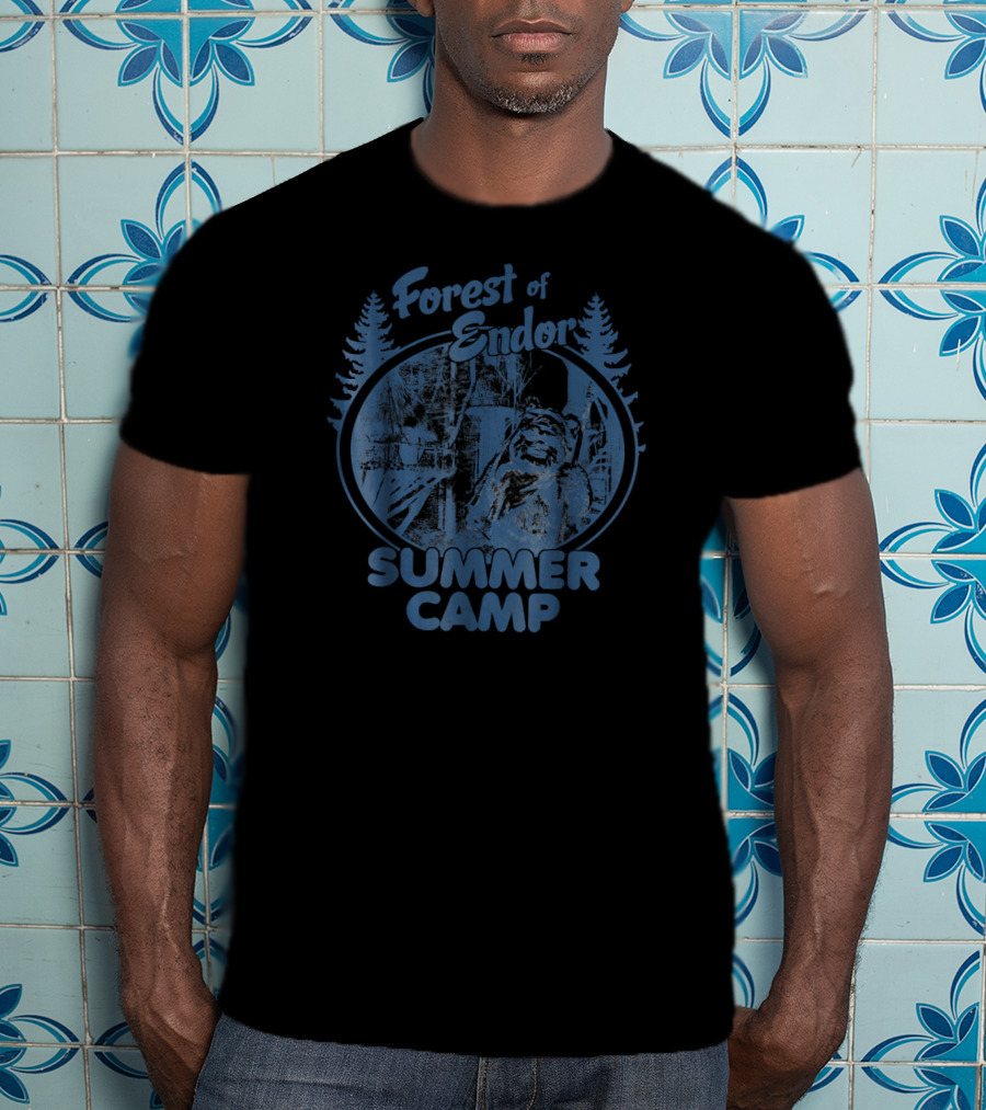 Forest Of Endor Ewok Summer Camp T-Shirt