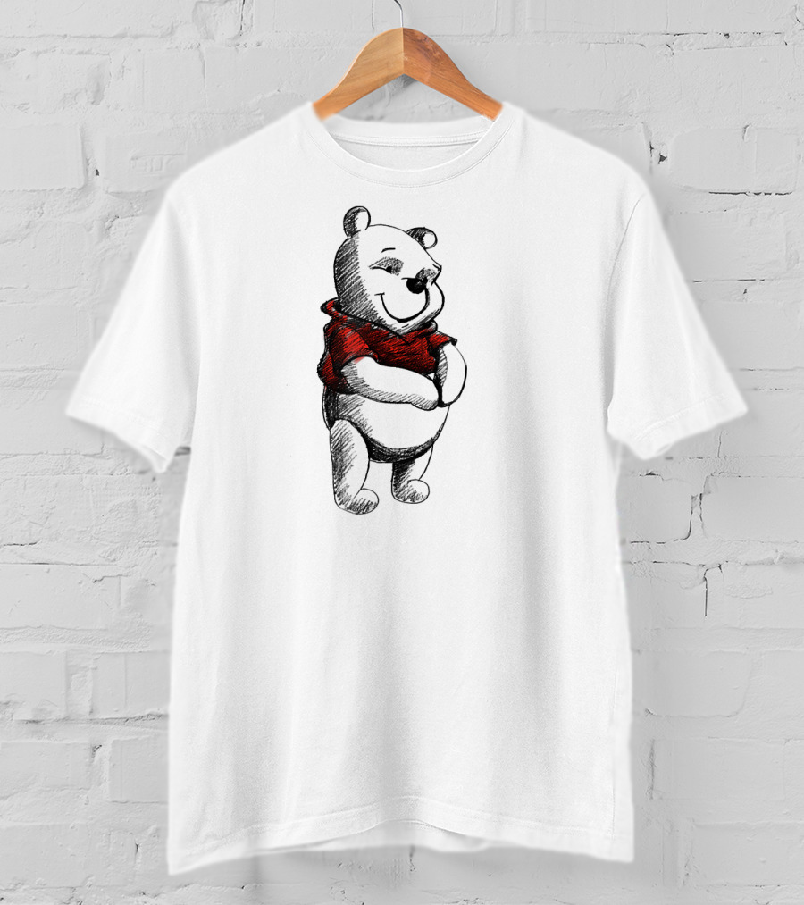 Winnie The Pooh Disney Sketch Character T-Shirt