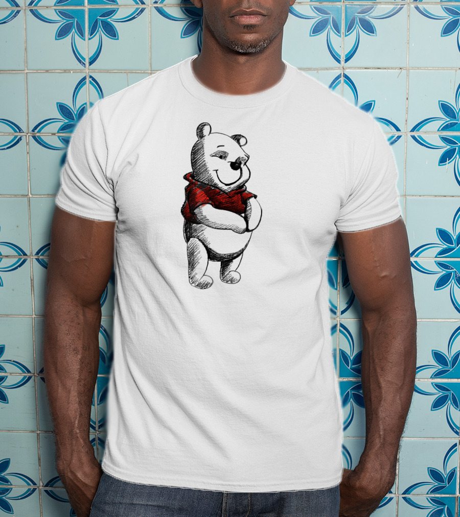 Winnie The Pooh Disney Sketch Character T-Shirt