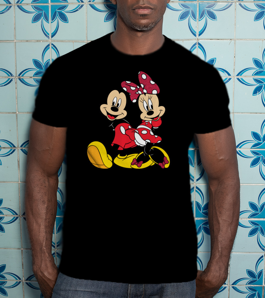 Disney Mickey And Minnie Mouse Classic Pose T-Shirt